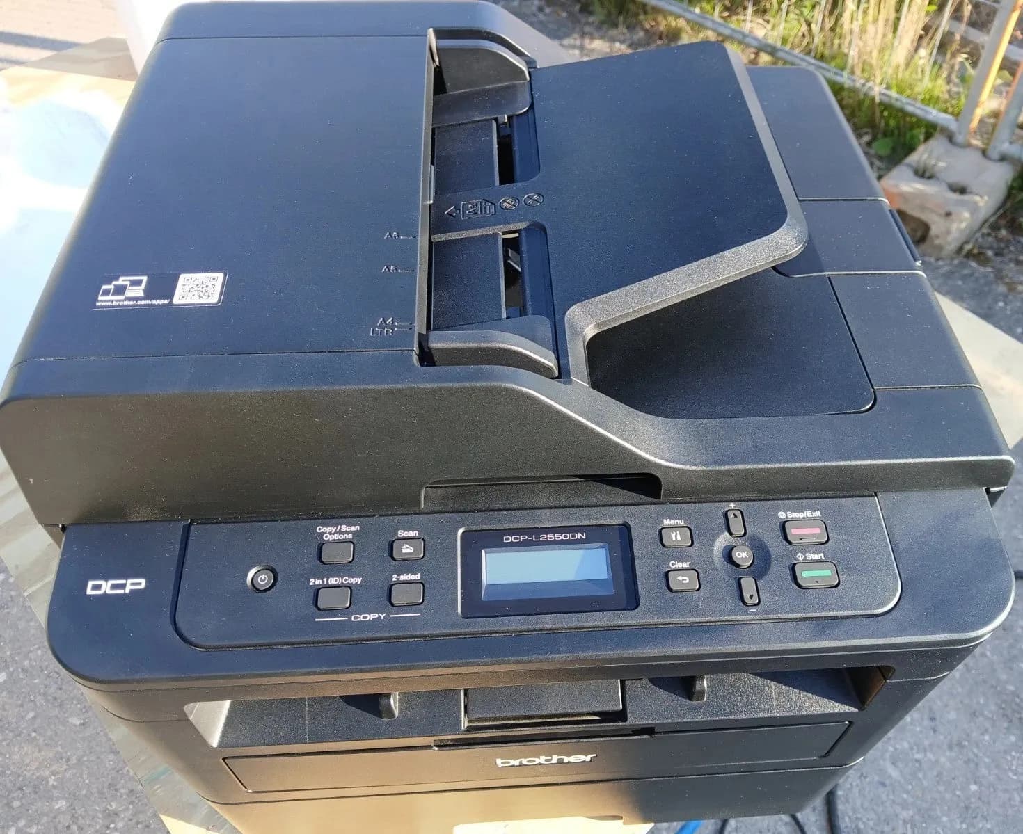 Brother MFC-L2550DN S/W Laser ADF USB Duplex LAN WIN 11 Toner + Drum Original !