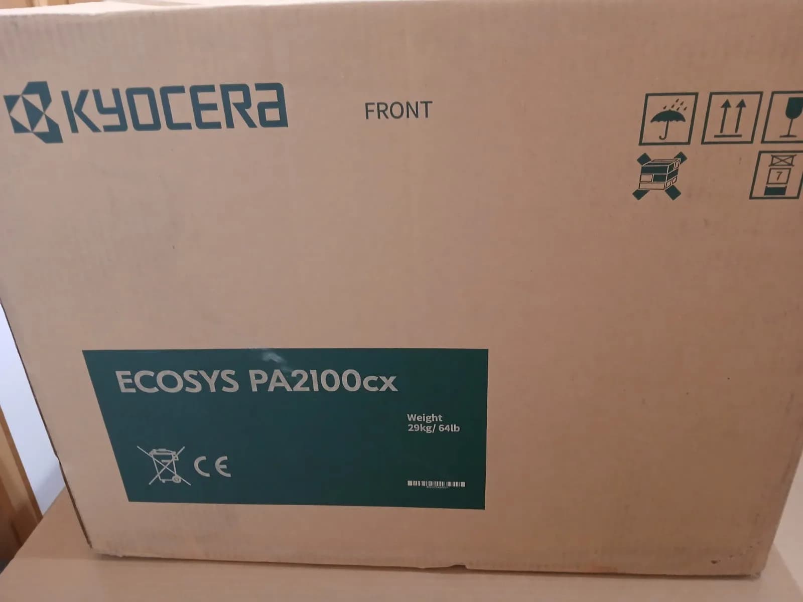 Kyocera ECOSYS PA2100cx Farblaserdrucker Duplex USB LAN Netzwerk Win 11 Airprint