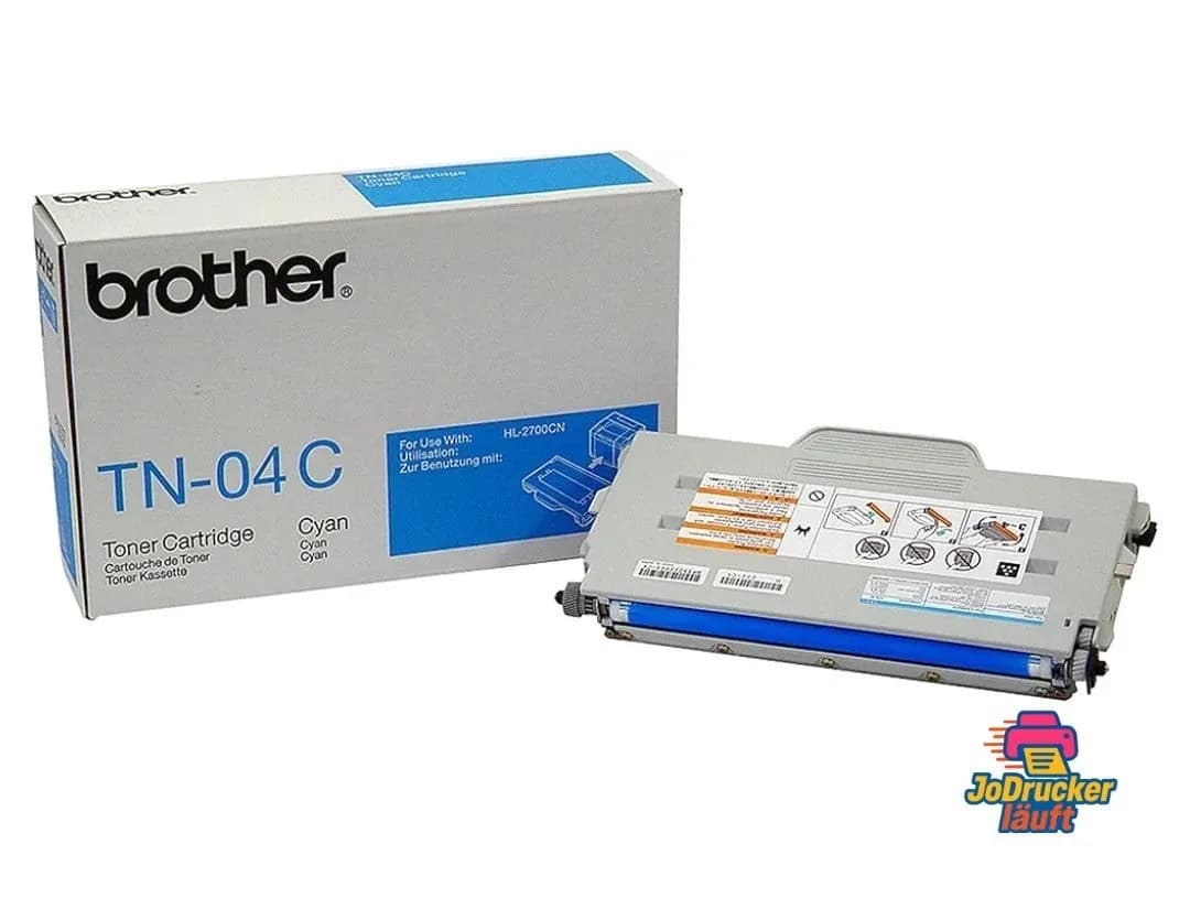 Original Brother Toner TN-04C für HL 2700CN MFC 9420CN 6.000 Seiten Toner Neu
