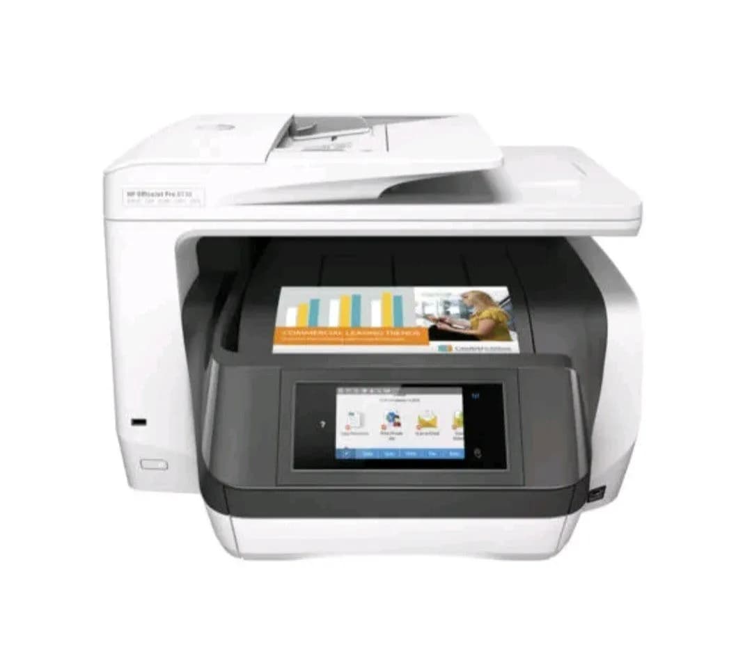 HP OfficeJet Pro 8730 Tinten Multifunktionsdrucker Dual Duplex ADF Wi-Fi Win 11