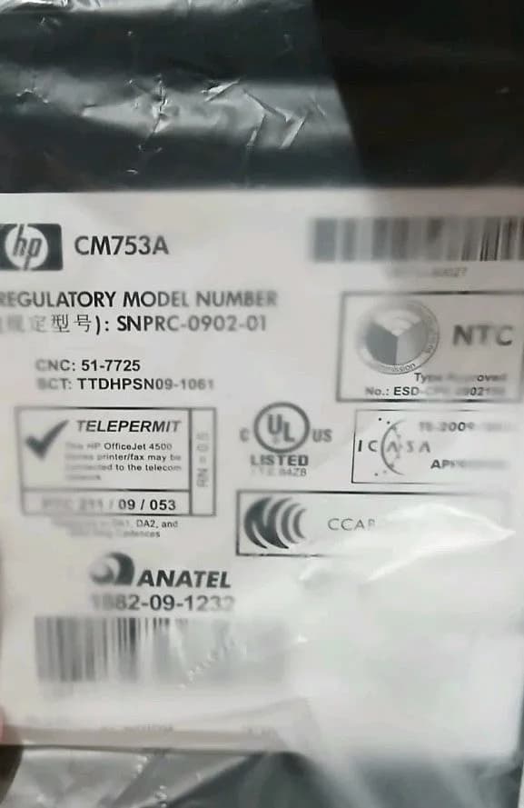 HP Officejet 4500 4-in-1-Tintenstrahldrucker Neuwertig! Unbenutzt! Blitzversand!