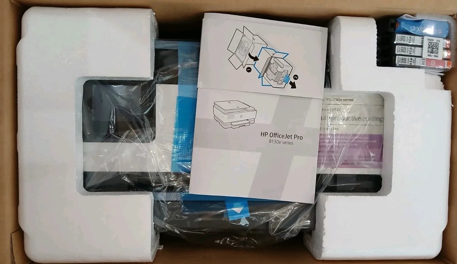 HP Office Jet Pro 8134e 4in1 Tintenstrahldrucker Duplex ADF Win 11 WiFi Airprint