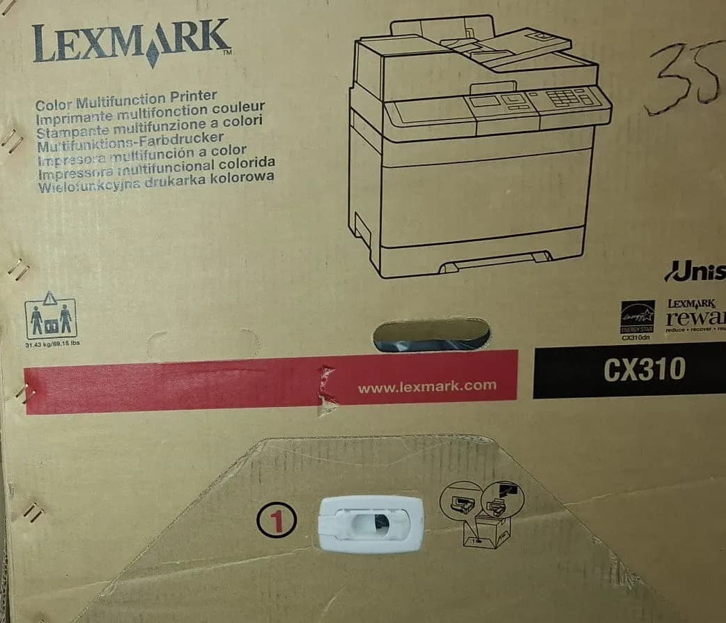 Lexmark CX 310n Farblaserdrucker Scan Kopie ADF USB 2.0 Netzwerk LAN Windows 11