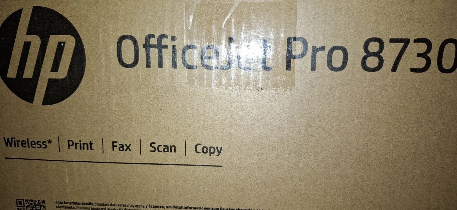 HP OfficeJet Pro 8730 Tinten Multifunktionsdrucker Dual Duplex ADF Wi-Fi Win 11
