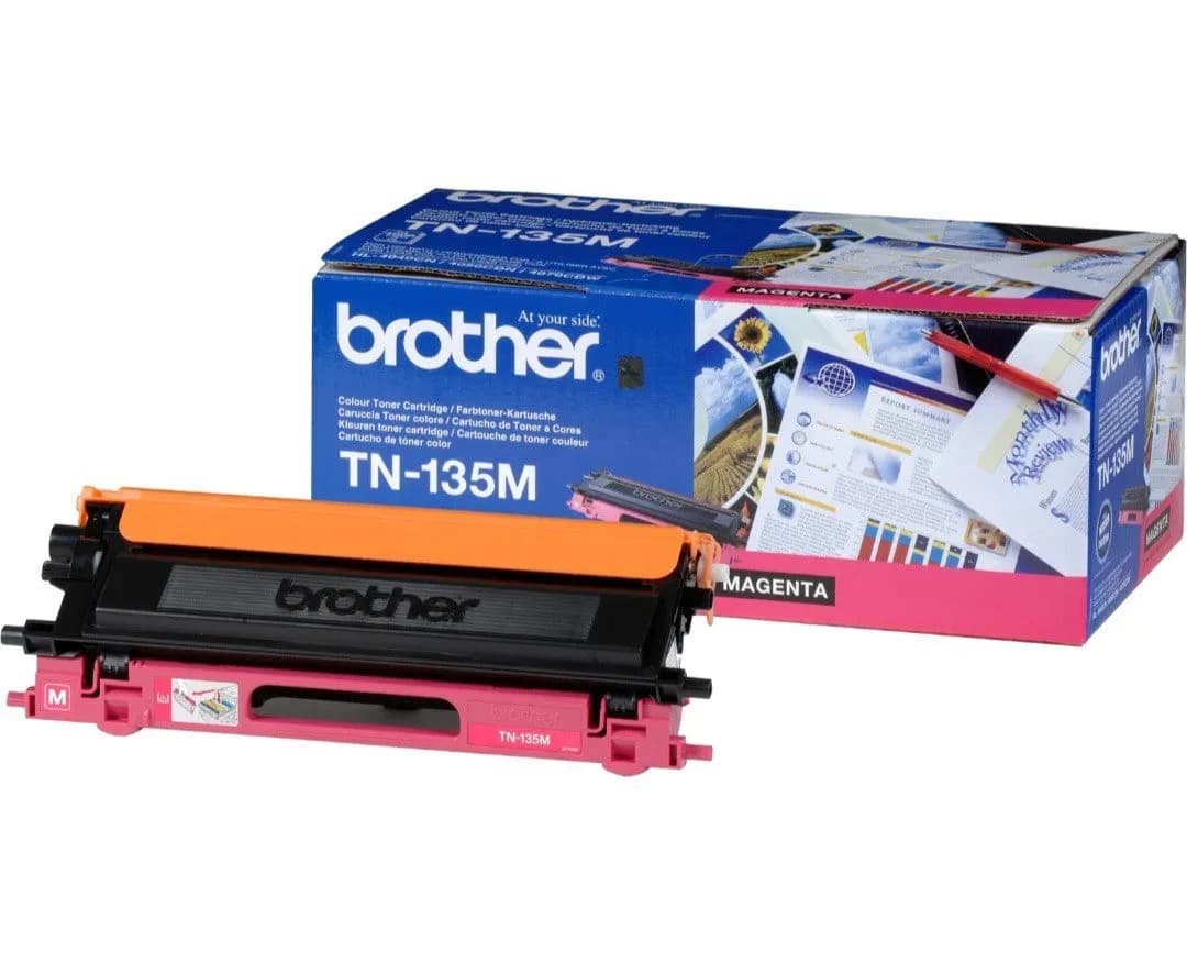 Original Brother TN-135M Magenta Toner für HL 4040 4050 DCP 9040 9042 MFC 9840..