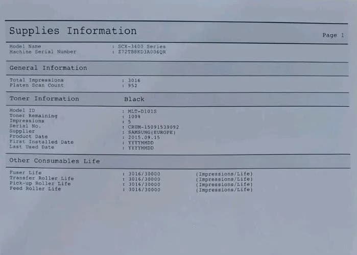 Samsung SCX-3405W SW Laserdrucker Scan Kopie Wi-Fi ADF Mac OS USB 2.0 Win 11