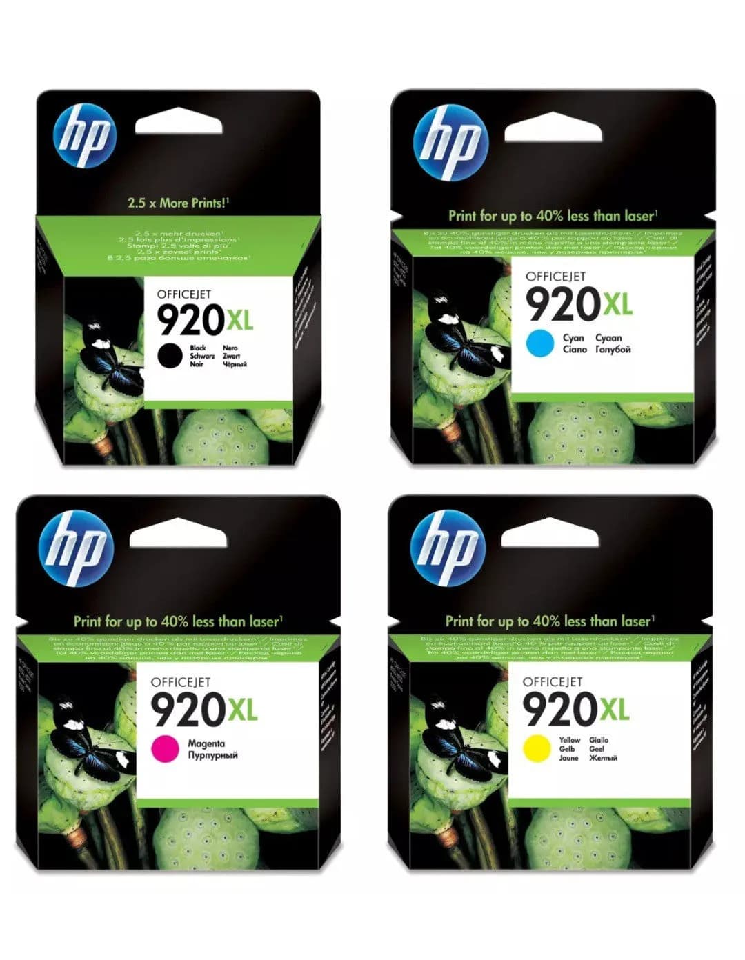 Original HP Tintenpatrone 920XL Multipack für Office Jet 6000 6500 7000 7500 NEU