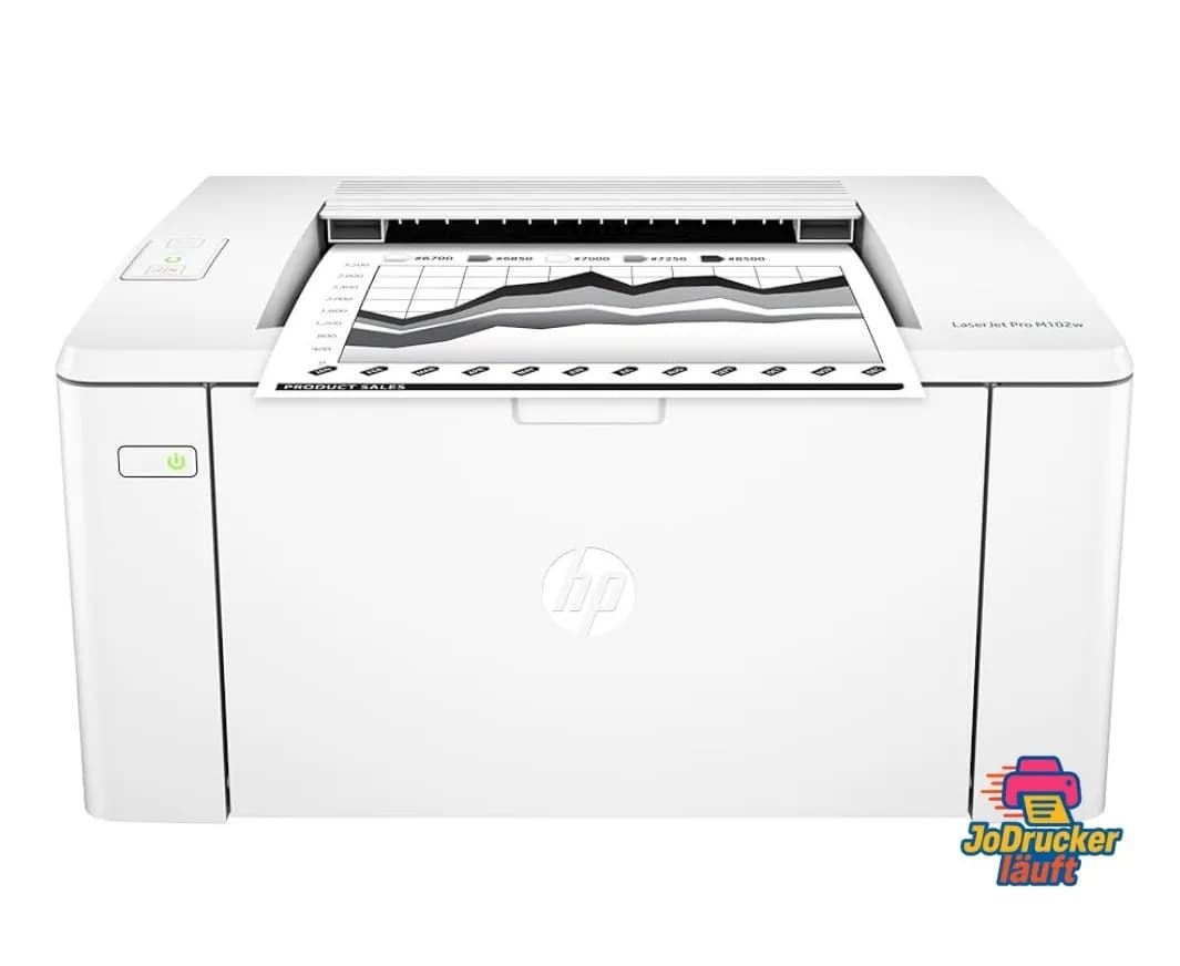 HP Laser Jet Pro M102w S/W Laserdrucker USB 2.0 Netzwerk Wlan Airprint Win 10