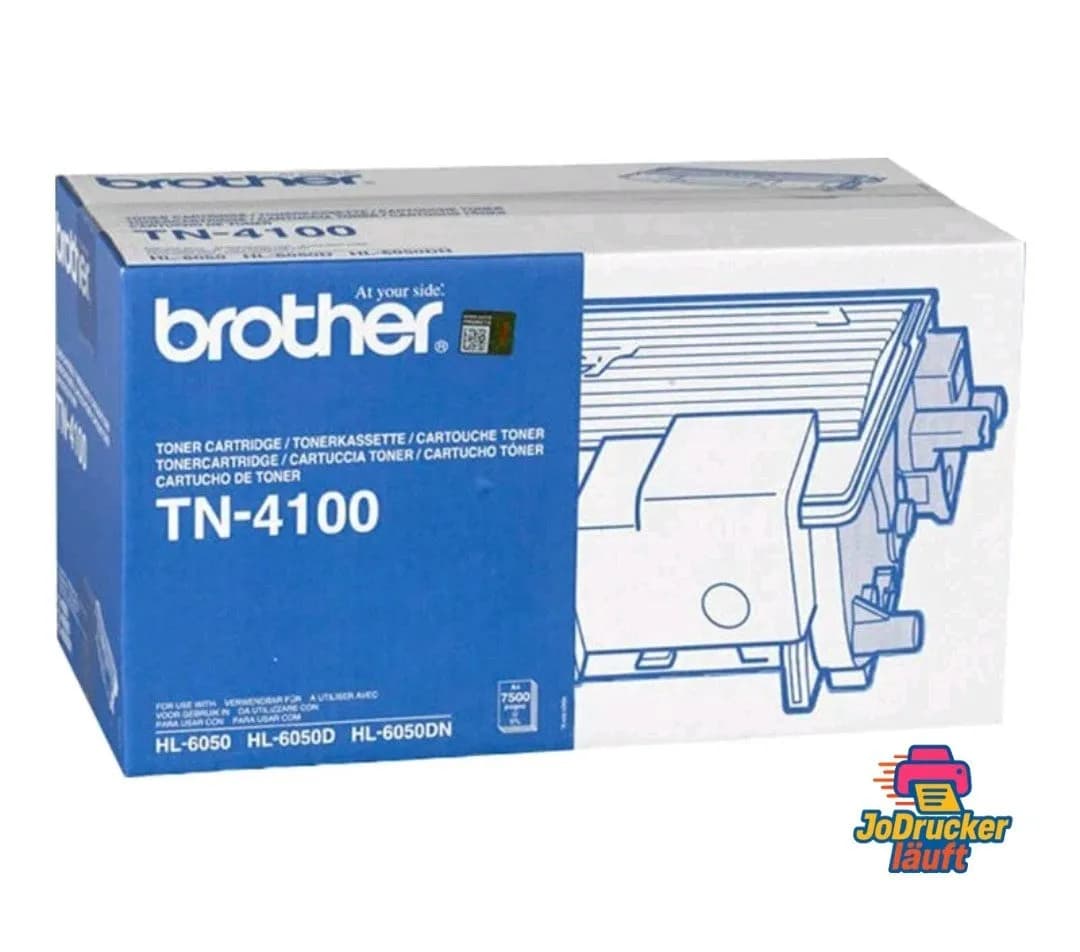 Original Brother TN 4100 Premium Toner Schwarz für HL 6050 6050D 6050DN Neu OVP