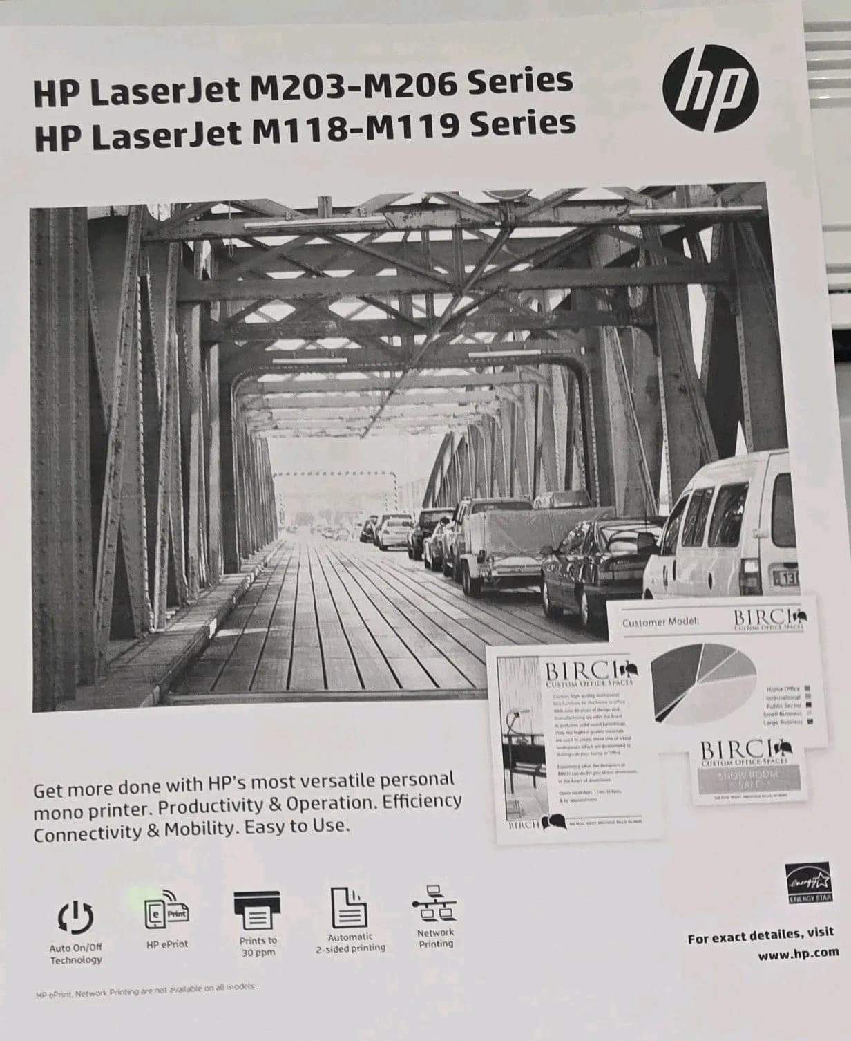 HP M203dn S/W Laserdrucker wie Neu LAN Duplex Netzwerk A4 USB 2.0 Windows 10