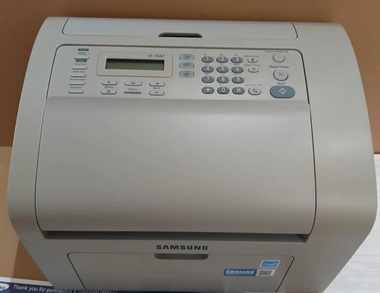 Samsung XPress SF-765P Multifunktionsdrucker Kopie Fax Scan ADF Scan to PC A4 A5
