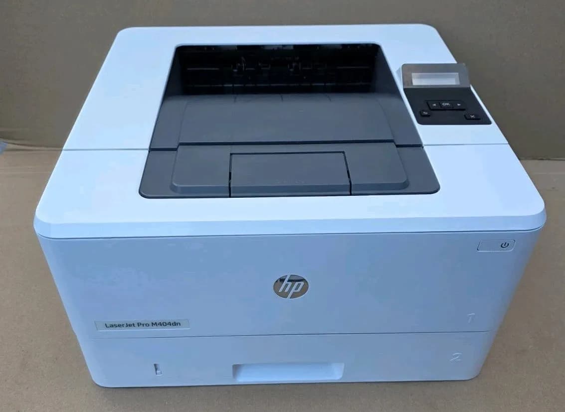 HP LaserJetPro M404dn S/W Laserdrucker Netzwerk Lan Duplex Airprint MacOS Win 11