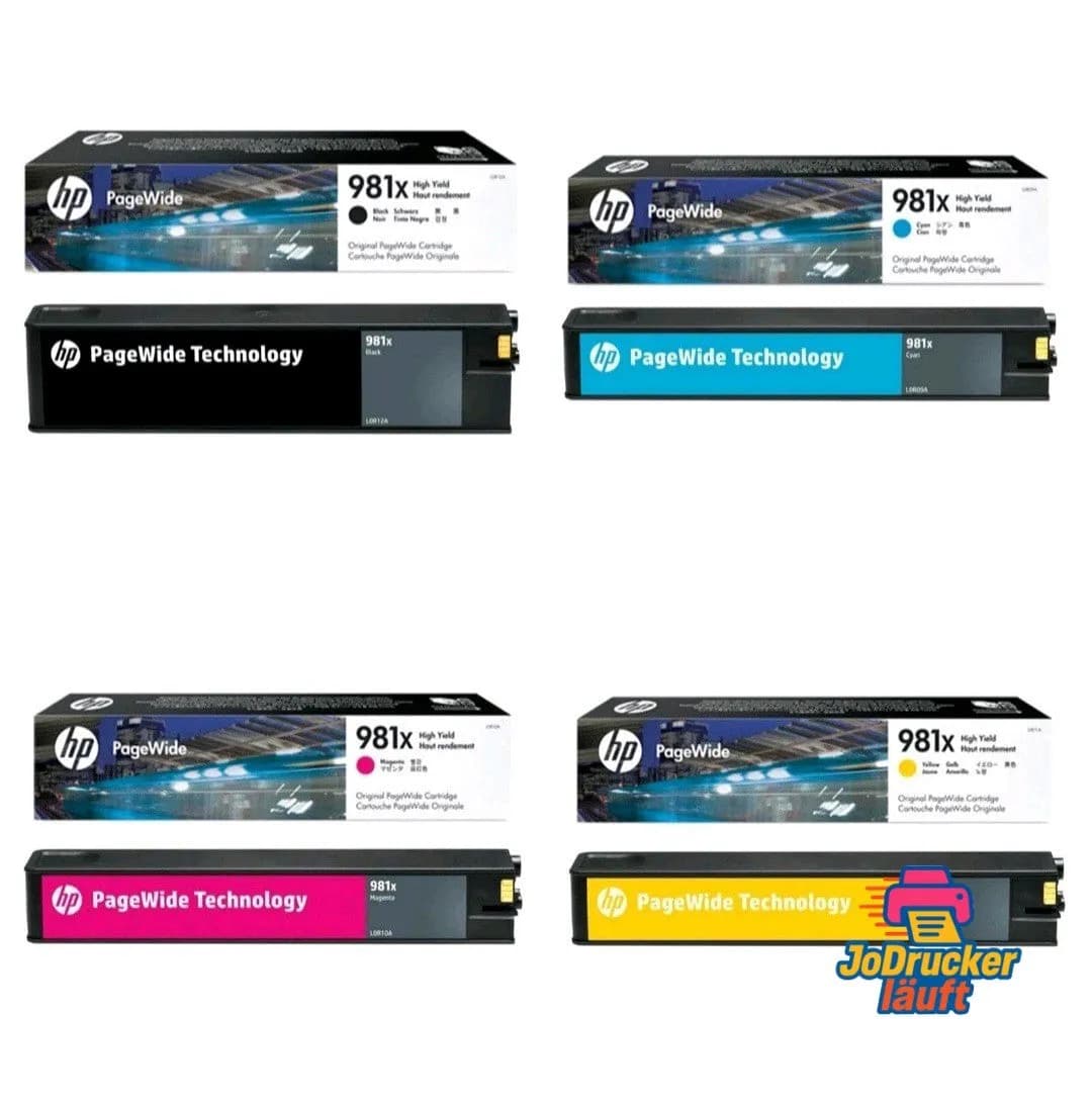 Original HP Patronen HP Page Wide Pro Color 556dn 556xh 586dn 586f FLOW MFP 586z