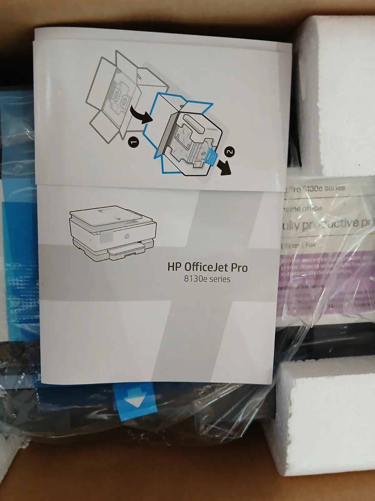 HP Office Jet Pro 8134e 4in1 Tintenstrahldrucker Duplex ADF Win 11 WiFi Airprint