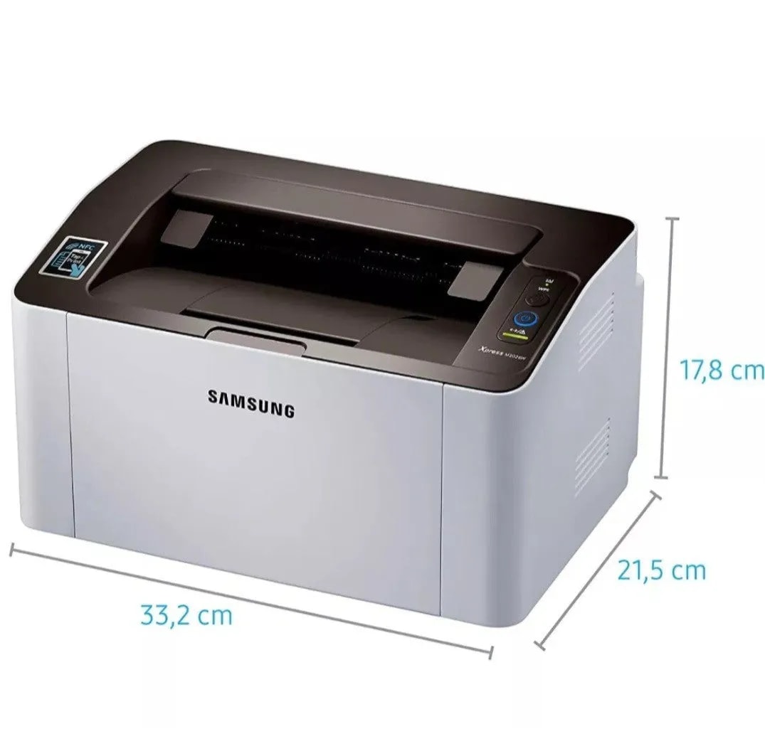 Samsung Xpress M2026W S/W Laserdrucker USB Netzwerk Wi-Fi Direkt Airprint Win 11