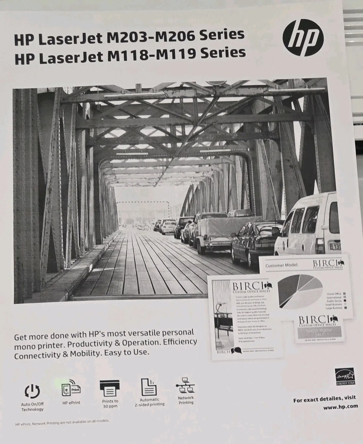 HP M203dn S/W Laserdrucker wie Neu LAN Duplex Netzwerk A4 USB 2.0 Windows 10