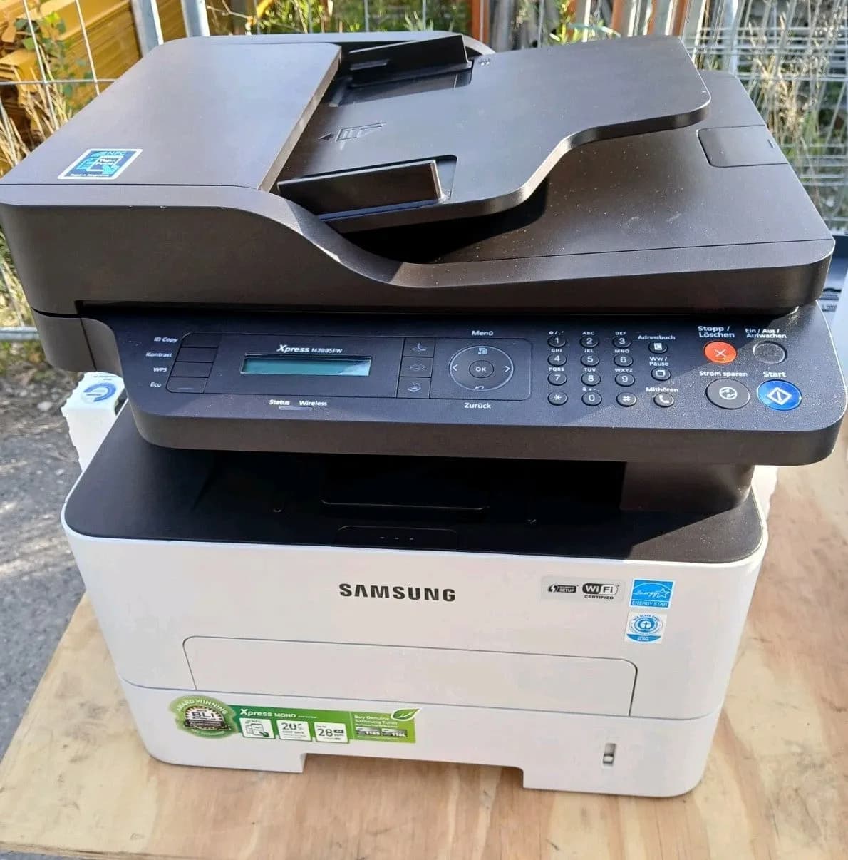 Samsung Xpress M2885FW S/ W 4-in-1 Multifunktionsdrucker Wi-Fi Duplex ADF Win 11